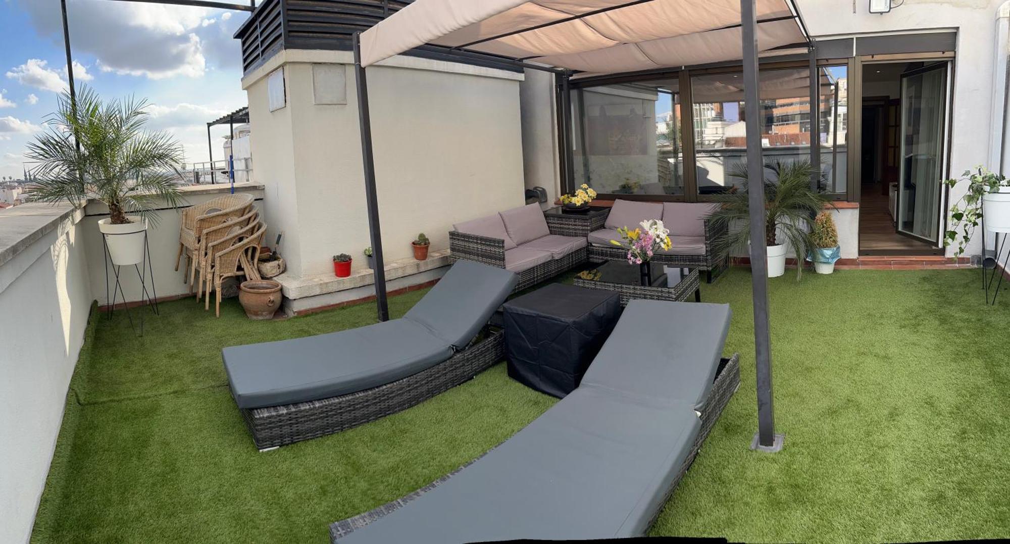 Ferienwohnung Penthouse Madrid View Exterior foto