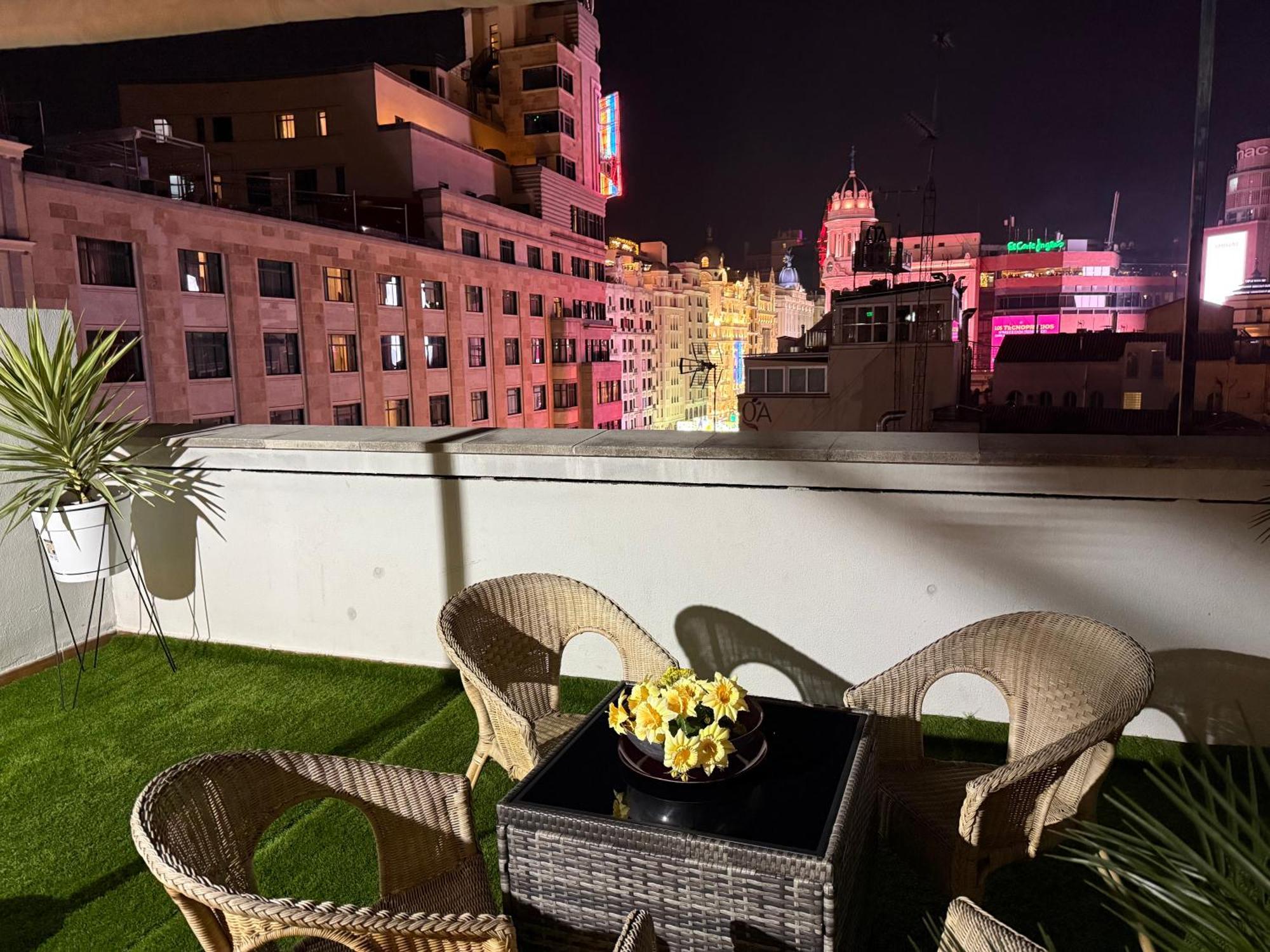 Ferienwohnung Penthouse Madrid View Exterior foto