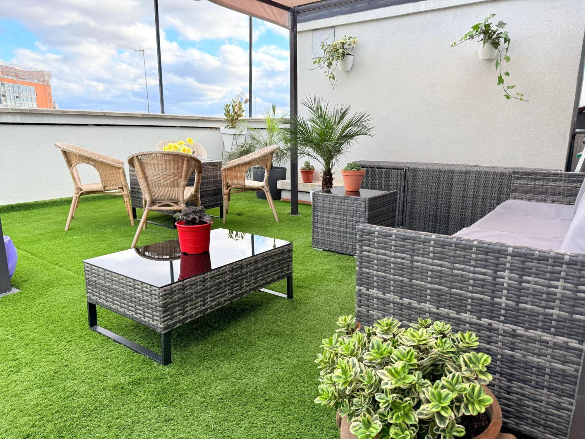 Ferienwohnung Penthouse Madrid View Exterior foto
